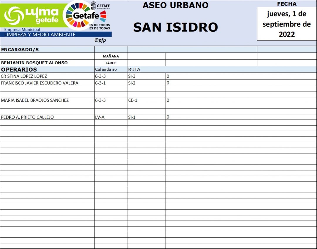 01-09-2022 (Tfno. Encargado suplente)